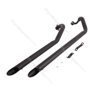 Silenciador silenciador sistema de escape preto para Yamaha XVS 1100 V Star 1100 1999-2009 - Imagem 1 de 4