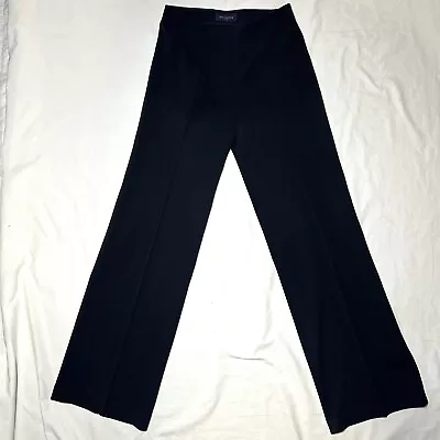 Calça plissada Piazza Sempione Marilyn 96% lã azul marinho - 30 x 32 (40 IT) - Itália - Imagem 1 de 4