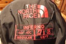 North face Schlafsack Inferno -40 Grad Daune 800 Fillpower.(Long)
