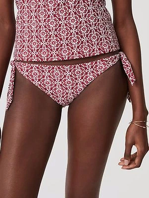 NUEVO CON ETIQUETAS ANN TAYLOR LOFT Playa Maui Dream Tie Bikini Parte Inferior Talla M Nuevo con Etiquetas Foto 1 de 2