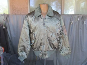 Vtg USAF B-15 Flight Jacket Commercial Copy from South Korea, LARGE - Picture 1 of 11