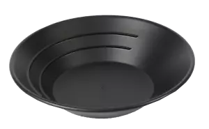 GOLD PAN 10" PLASTIC ROUND GOLD PAN PROSPECTING PAN GOLD MINING PAN - Picture 1 of 2
