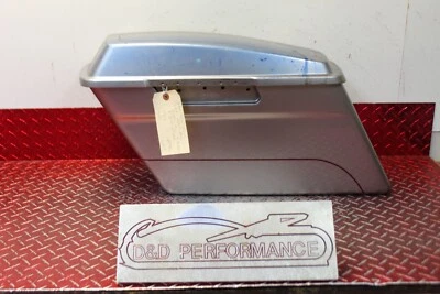 Harley Davidson Electra Glide 2009 OEM bolsa de sillín izquierda sin herrajes EG129 Foto 1 de 4