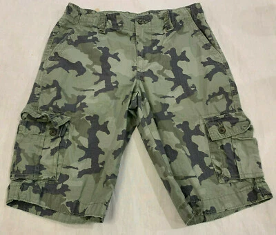 ARIZONA BOYS CARGO CAMO COTTON SHORTS SIZE 18 - Image 1 of 3