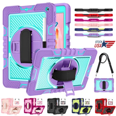 Kids Rotating Kickstand Case Cover For iPad 7th 8th 9th 10th Gen Pro 11" M4 / M5 - Image 1 of 4
