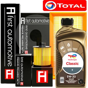 Kit Tagliando Per Citroen C3 Aircross 1.5 BlueHDI 4 Filtri + 4LT Olio Total 5W30 - Foto 1 di 16