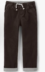 Gymboree Boys Corduroy Pull On Pants - Brown Bear Size 4T - Picture 1 of 3