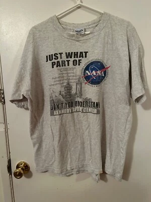 Винтажная футболка с коротким рукавом Kennedy Space Center XL - Изображение 1 из 4