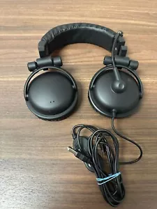 Auriculares para juegos USB con cable sobre la oreja con micrófono Boom micrófono muy buenos 0E - Imagen 1 de 3