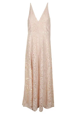 Vestido Xscape Blush sin mangas Burnout Illusion 14 Foto 1 de 3