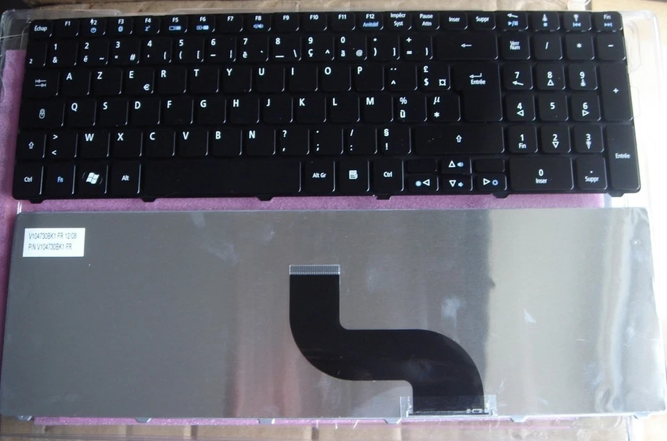 Tastatur Französisch Azerty Gateway NV5394U NV5335u NV5321H NV5329H NV5366H - Bild 1 von 1