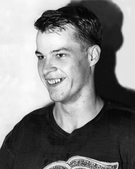 Póster impreso de hockey de la NHL foto brillante 8x10 de Detroit Red Wings Young Gordie Howe Foto 1 de 1