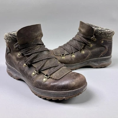 Merrell 靴子女式 8.5 码棕色深土皮革徒步旅行者脚踝 J42400 — 第 1/4 张图片