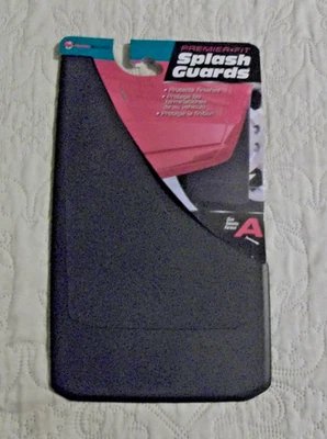 NEW Auto/SUV Set of 2 Splash Guards w/Fasteners-Estate Item - Imagem 1 de 4