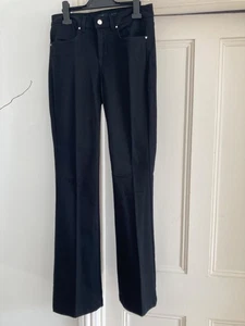Karen Millen Black Bootleg Jeans Size 10 - Picture 1 of 3