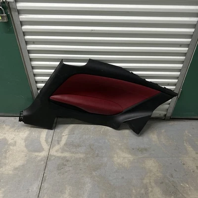 2017 INFINITI Q60 RIGHT HAND REAR DOOR PANEL RED SPORT - Image 1 of 4