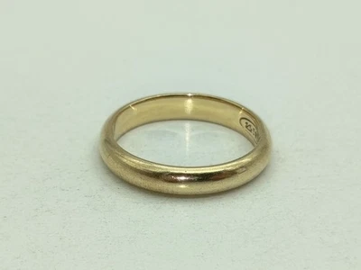 585 Gold Ring 14K Gelbgold 3,45 g Trauring Ehering Gravur RG 52 - 16,5 mm 9675 - Bild 1 von 4
