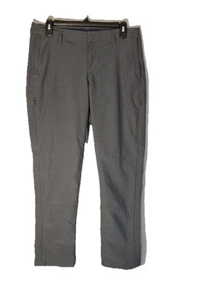 Pantalones Kuhl para mujer 8 cortos/grises/bolsillos, algunos con cremallera/fácil cuidado/senderismo/casual Foto 1 de 4