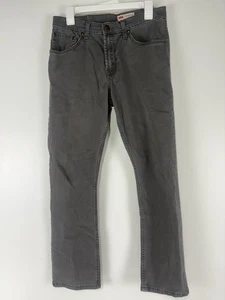 Wrangler Gray Wash Straight Fit Jeans Men’s Size 30X30 - Picture 1 of 8