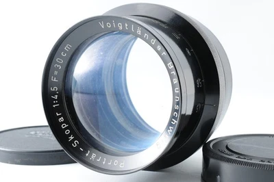 [Exc+5] Voigtländer Portrat Skopar 30cm f/4.5 mit 67 Adapter aus Japan #918 - Bild 1 von 4