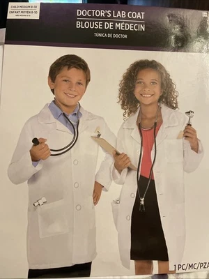 1 Price Lot 6 Doctors Lab Medical Coat Jacket  costume cosplay Dress Up Up To M - Image 1 of 2