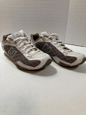 New Balance 442 Beige Blanco Azul Mujer’s Talla 10 Foto 1 de 4