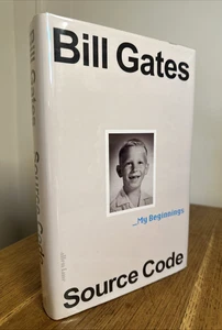 Source Code : My Beginnings by Bill Gates 2025 SIGNED UK 1st/1st HB Allen Lane - Picture 1 of 9