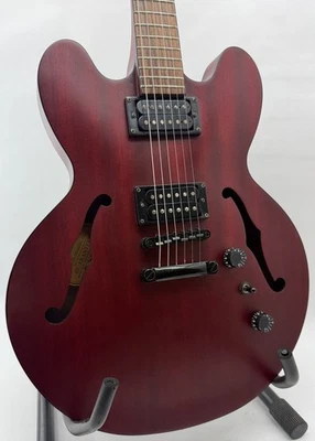 Epiphone Dot Studio Worn Cherry RH 半空心电吉他 — 第 1/4 张图片