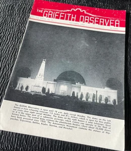 Griffith Observer November 1964 Observatory Vol XXVIII No 11 James Waggoner MD - Bild 1 von 3
