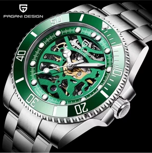PAGANI DESIGN Herrenuhr Edelstahl Wasserdicht Mechanisch Uhr für Männer - Bild 1 von 7