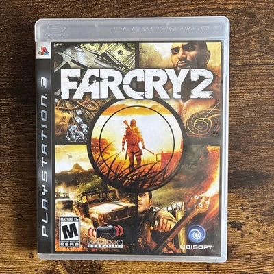 Far Cry 2 PS3 (Sony, PlayStation, 2008) CIB con manual probado y funcionando 🔥🏝️ Foto 1 de 4
