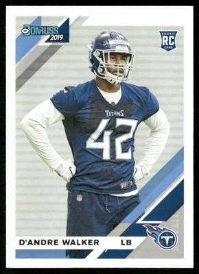 2019 Donruss D'Andre Walker RC #291 - Image 1 of 2