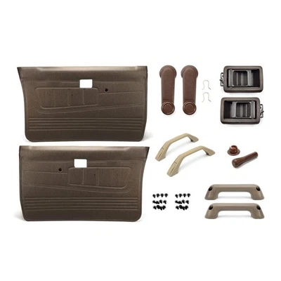 For Nissan Navara D21 TD BDI Set Door Panel Side Handle Lock Interior Brown LR - Image 1 of 4