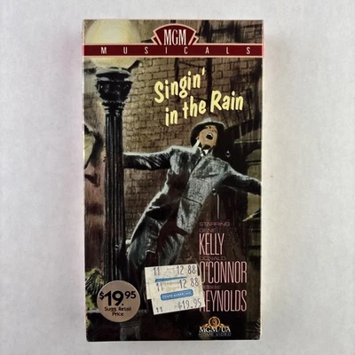 Singin in the Rain Classic Musical Gene Kelly, Debbie Reynolds, VHS Tape - Image 1 of 4