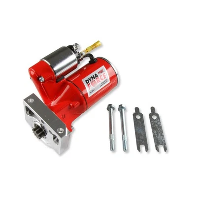 MSD Starter Motor 5097; DynaForce Red Hitachi for Oldsmobile, Pontiac 326-455 V8 - Image 1 of 4
