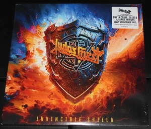 Judas Priest Invincible Shield 2LP Alternate Artwork Cover + 7” Vinyl 3 Tracks - Picture 1 of 5