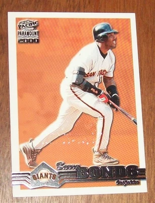 Rare 2000 Pacific Paramount National Show Anaheim California Barry Bonds Card - Image 1 of 2
