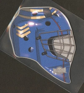 2024-25 UD Skybox Metal Universe #MH-8 Columbus Blue Jackets Casco Tarjeta de Metal - Imagen 1 de 2
