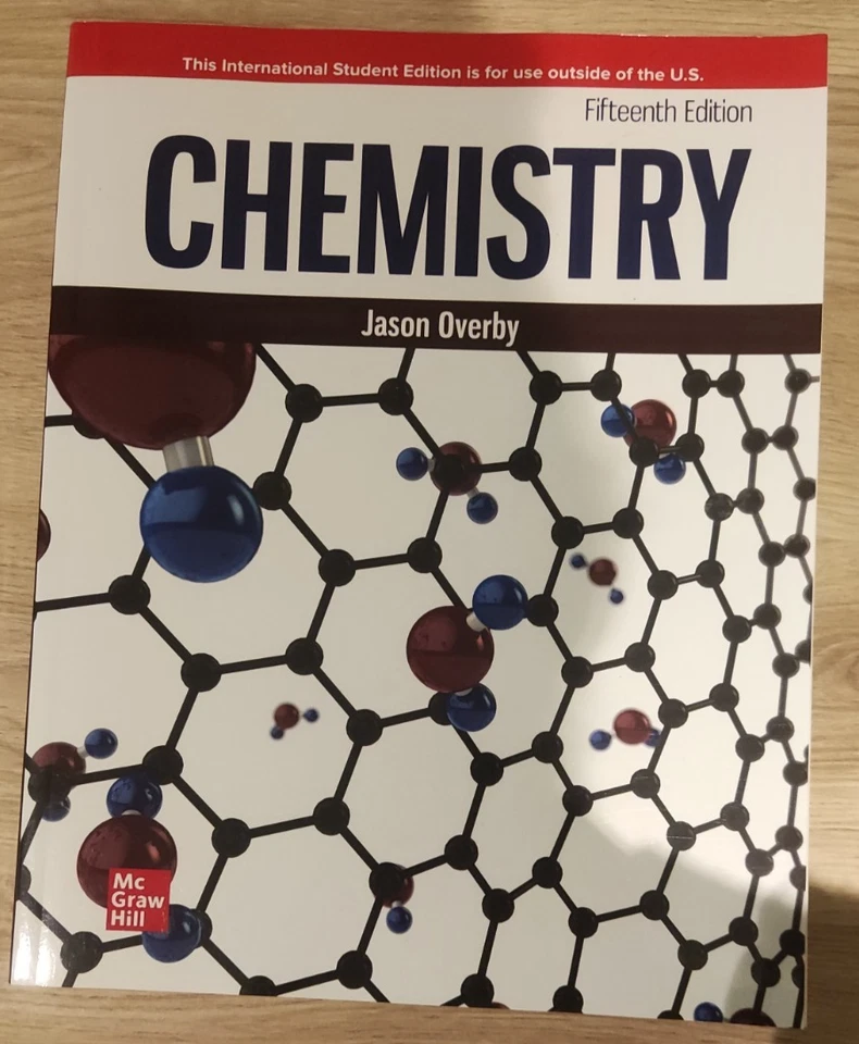 Química ISE 15.ª edición - Jason Overby - COMO NUEVO - Libro de bolsillo -... - Imagen 1 de 4