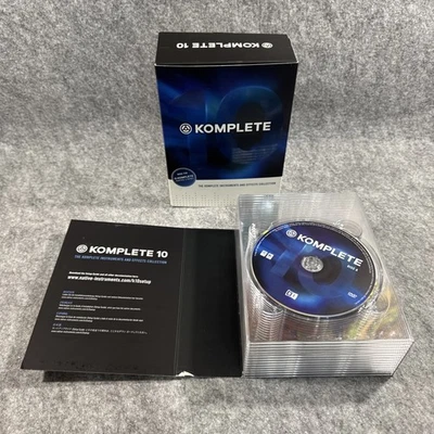 DISCS ONLY 🔴 Komplete 10 ultimate Native Instruments For S-series NO SERIAL # - Image 1 of 4