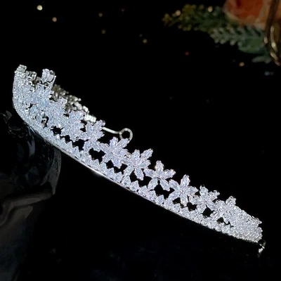  Serre Tete Mariage Headband Casque De Mariée Coiffure La Couronne - Photo 1/4