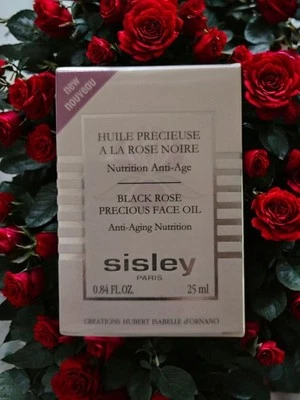 Sisley Black Rose Precious Face Oil Anti-Aging .84oz./25ml New  Sealed AUTHENTIC - Image 1 of 4