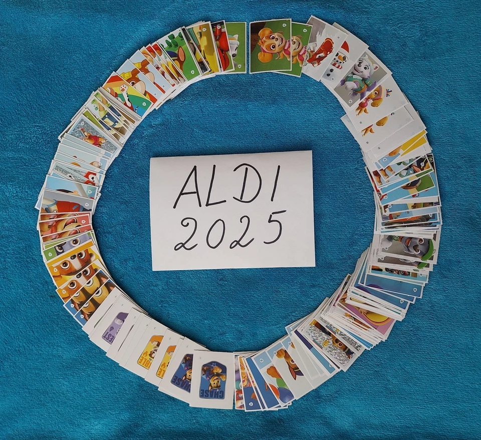 FREIE AUSWAHL: Paw Patrol Sticker Mission Sammelspaß ALDI | mit 60% Multi-Rabatt - Bild 1 von 1