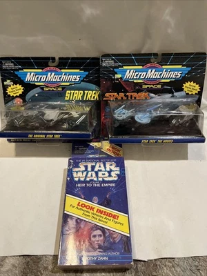 Lote De 3 Micro Máquinas Star Trek Vintage Años 90 Foto 1 de 4