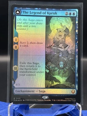 The Legend of Kuruk Foil MTG Avatar Mythic 61 NM X1 - Image 1 of 2