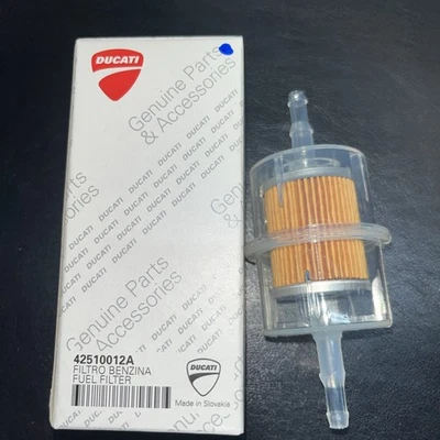 Ducati Genuine OEM Parts Fuel Filter Carbureted 750SS 900SS 42510012A Foto 1 de 2