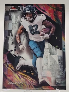 2024 FINEST AINIAS SMITH UNCOMMON ROOKIE FOOTBALL CARD JAGUARS NFL 199 topps - Picture 1 of 2