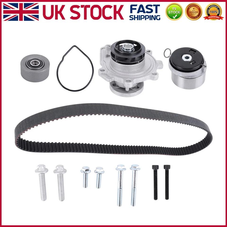 TIMING CAM BELT KIT + WATER PUMP FOR OPEL VAUXHALL ASTRA ZAFIRA INSIGNIA 1.6 1.8 - Image 1 of 4