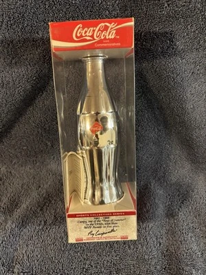 Coca Cola Edición Limitada. (47-2000) Roy Campanella plata embotellada nuevo en caja Foto 1 de 4
