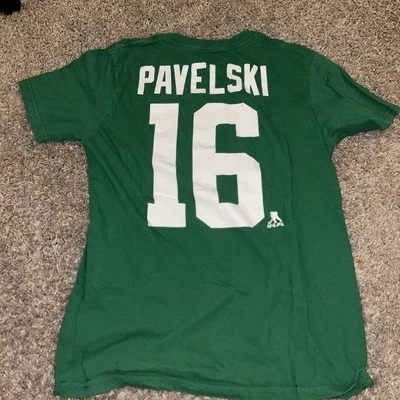 Camisa NHL Dallas Stars #16 PAVELSKI Reebok 100 % algodón verde para hombre mediana  Foto 1 de 4
